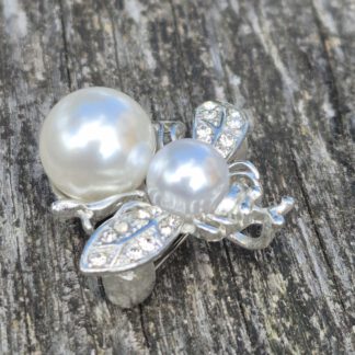 Broches - Bij Wit